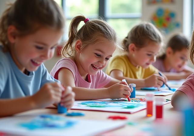 Campamento de arte para niños