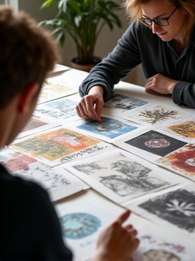 Revisión de portafolio artístico